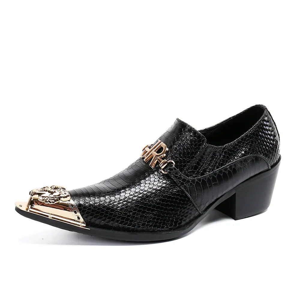 20 new European and American leather shoes new low-top leather shoes daily loafers shoes men's trendy shoes trendy one piece drop shipping