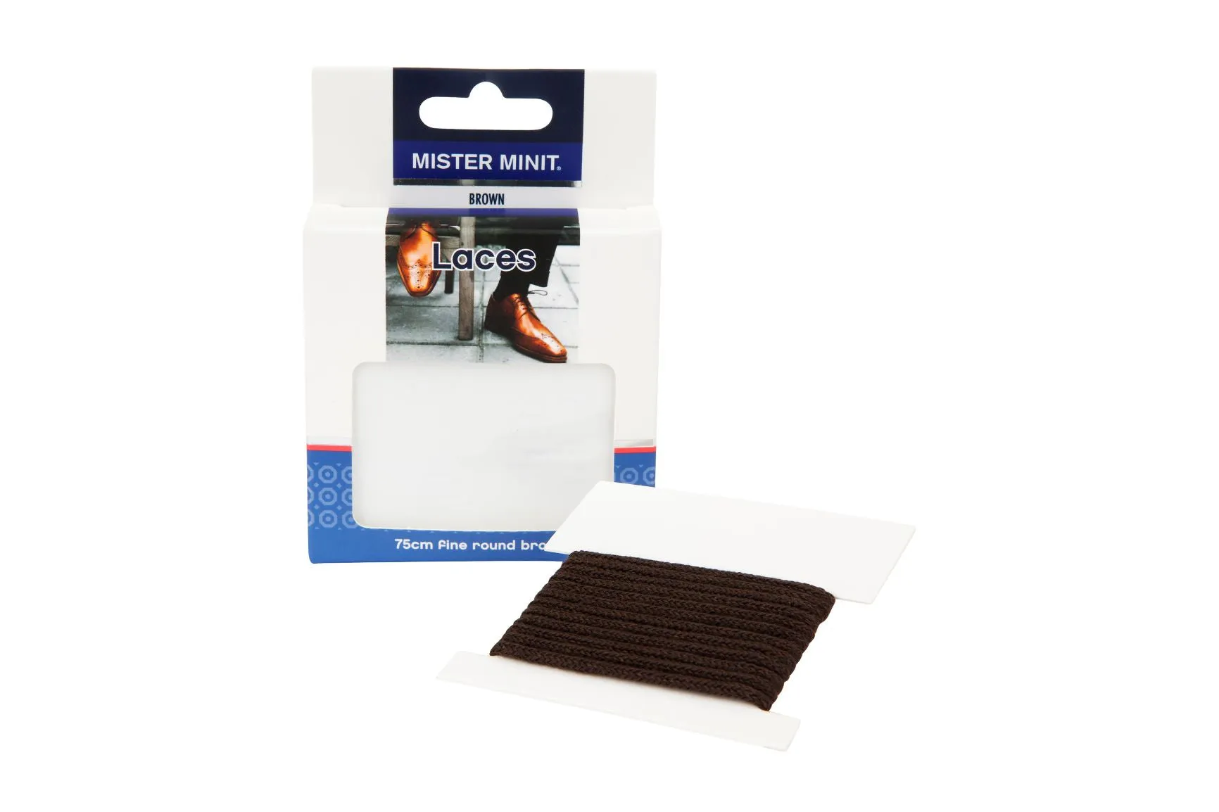75cm Fine Round Brown Laces