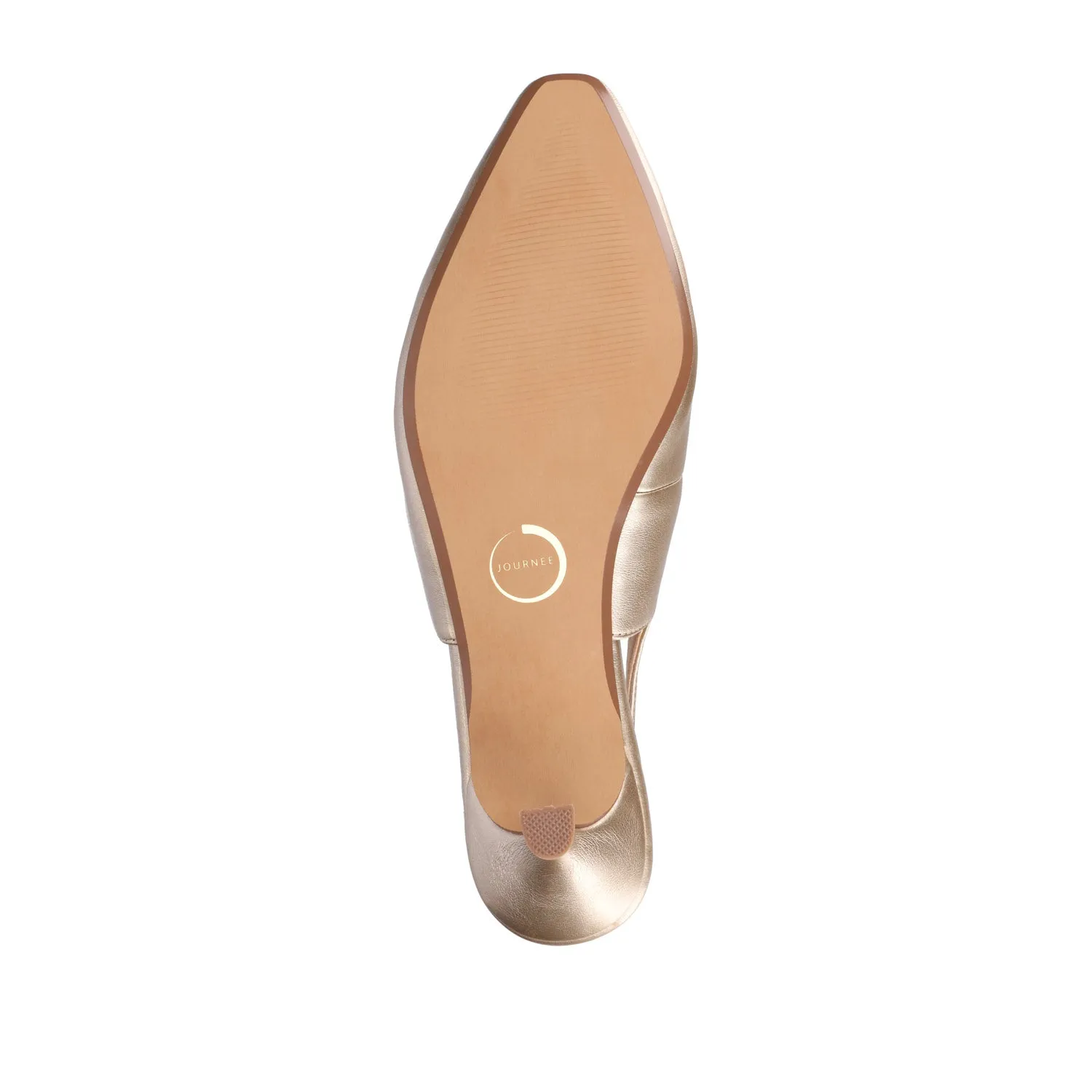 AMORY KITTEN HEEL LOAFERS IN FAUX LEATHER IN WIDE