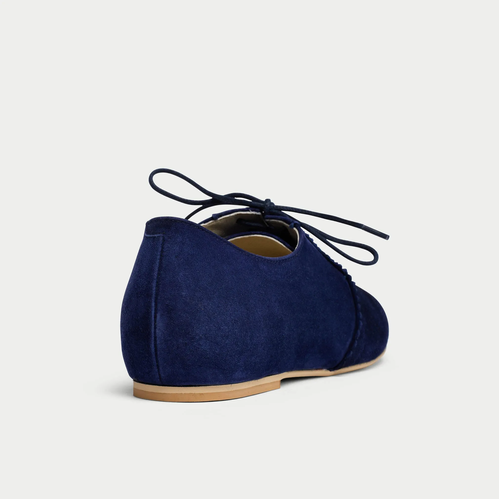 Aster - Navy Suede