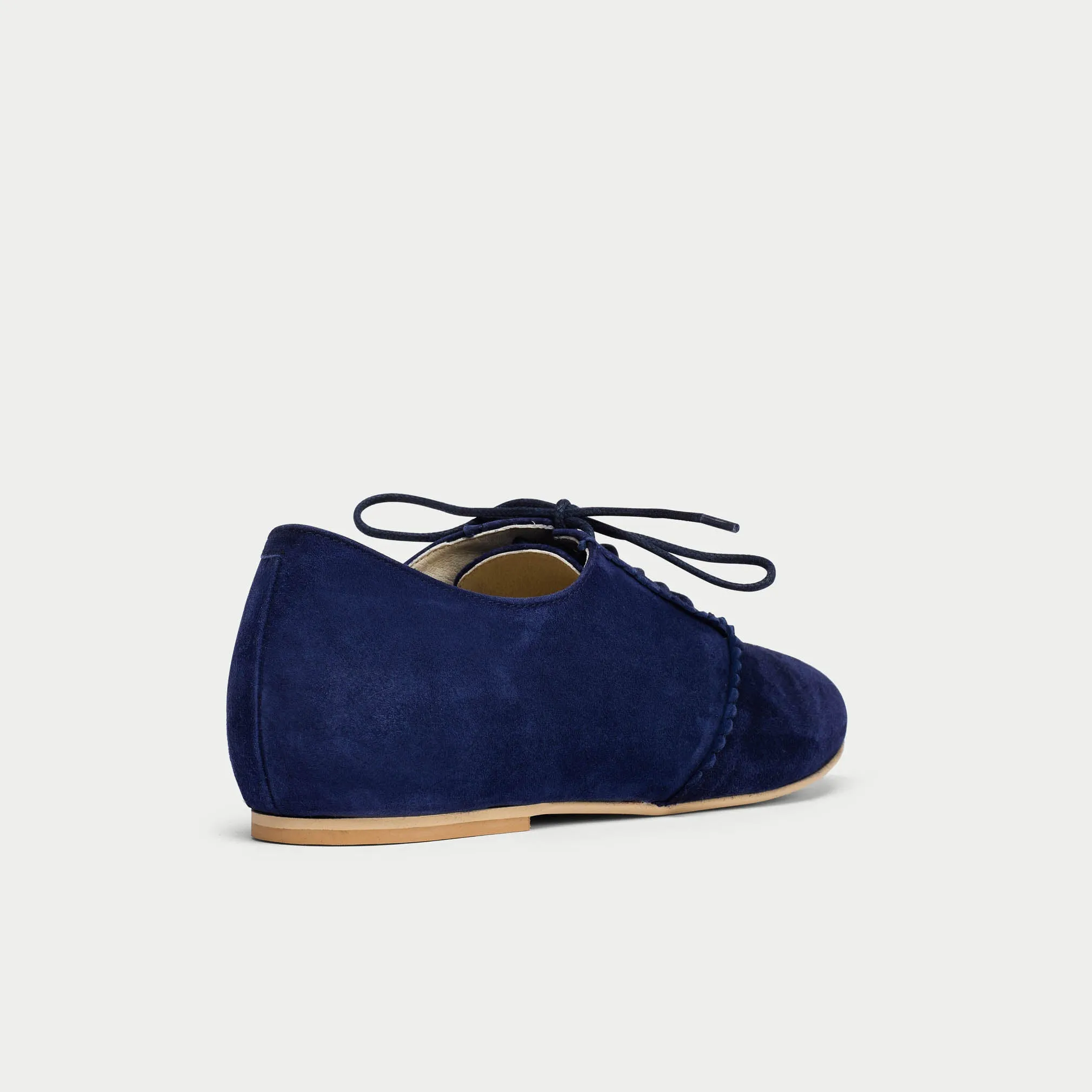 Aster - Navy Suede