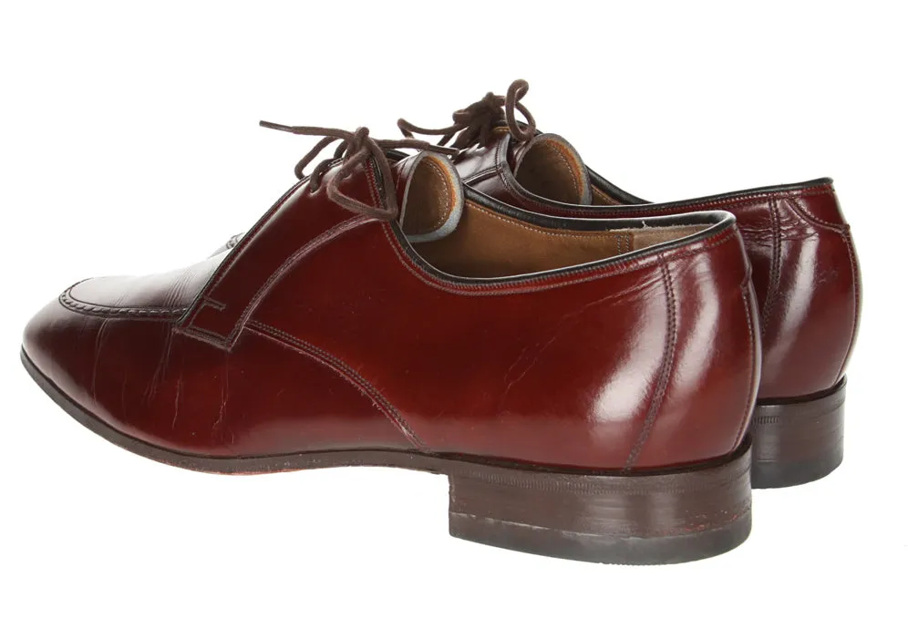 Barker Burgundy Leather Brogues - UK 10