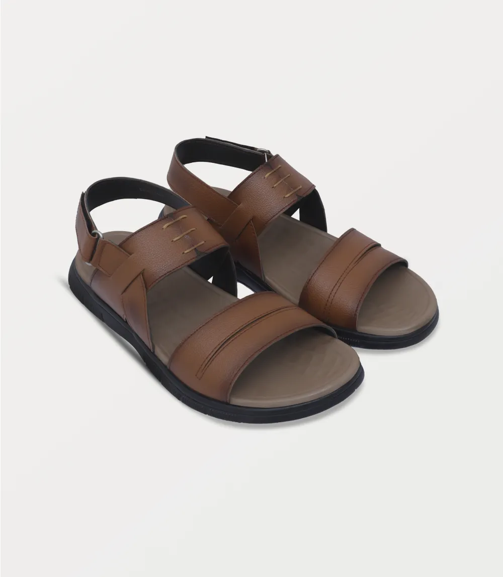 BM6822-BEIGE-Men Sandals