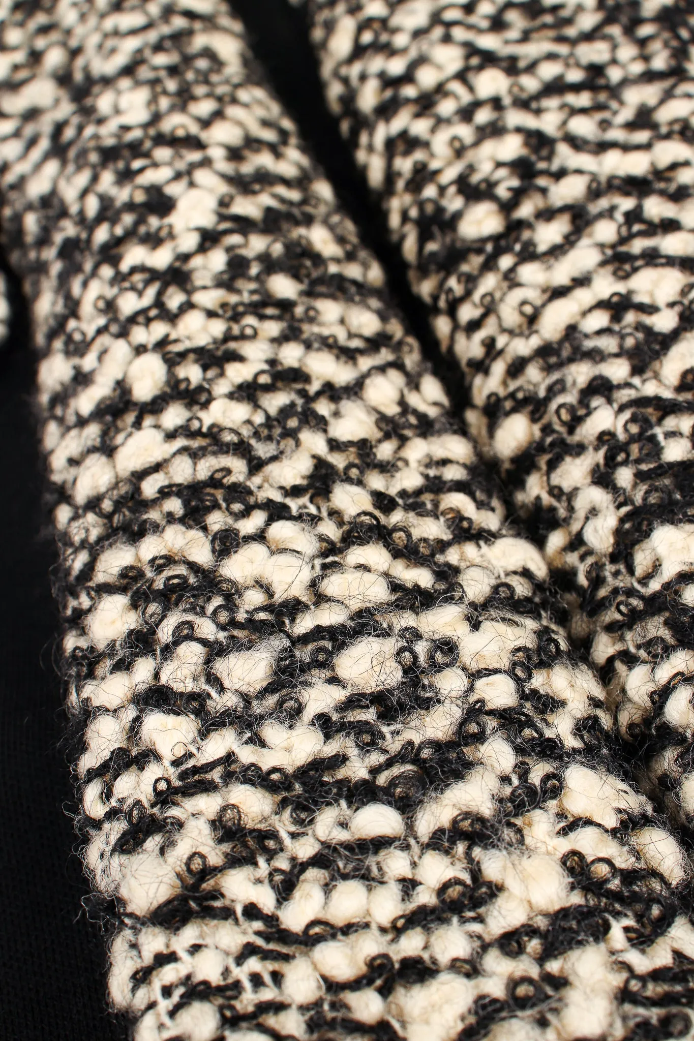 Bouclé Trim Bow Jacket