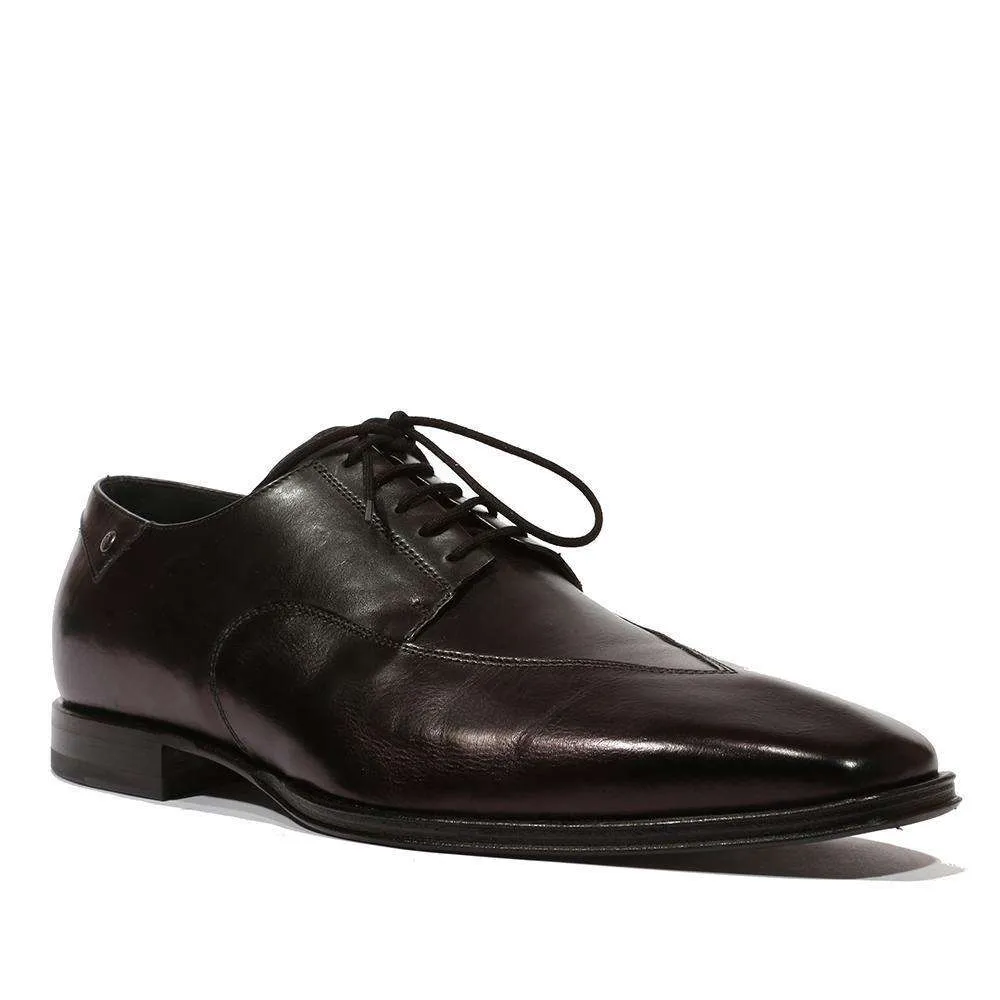 Cesare Paciotti Luxury Italian Men's Shine Black Oxfords (CPM5148)