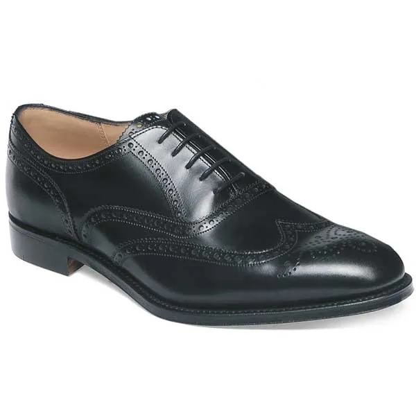 CHEANEY Broad II Shoes -  Brogues Leather Sole - Black Calf