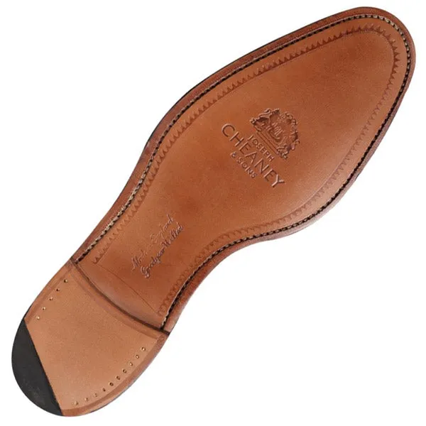 CHEANEY Broad II Shoes -  Brogues Leather Sole - Black Calf