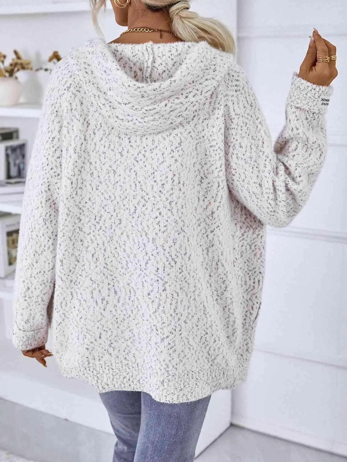 Comfy Urban Wear Hooded Zip Up Sweater