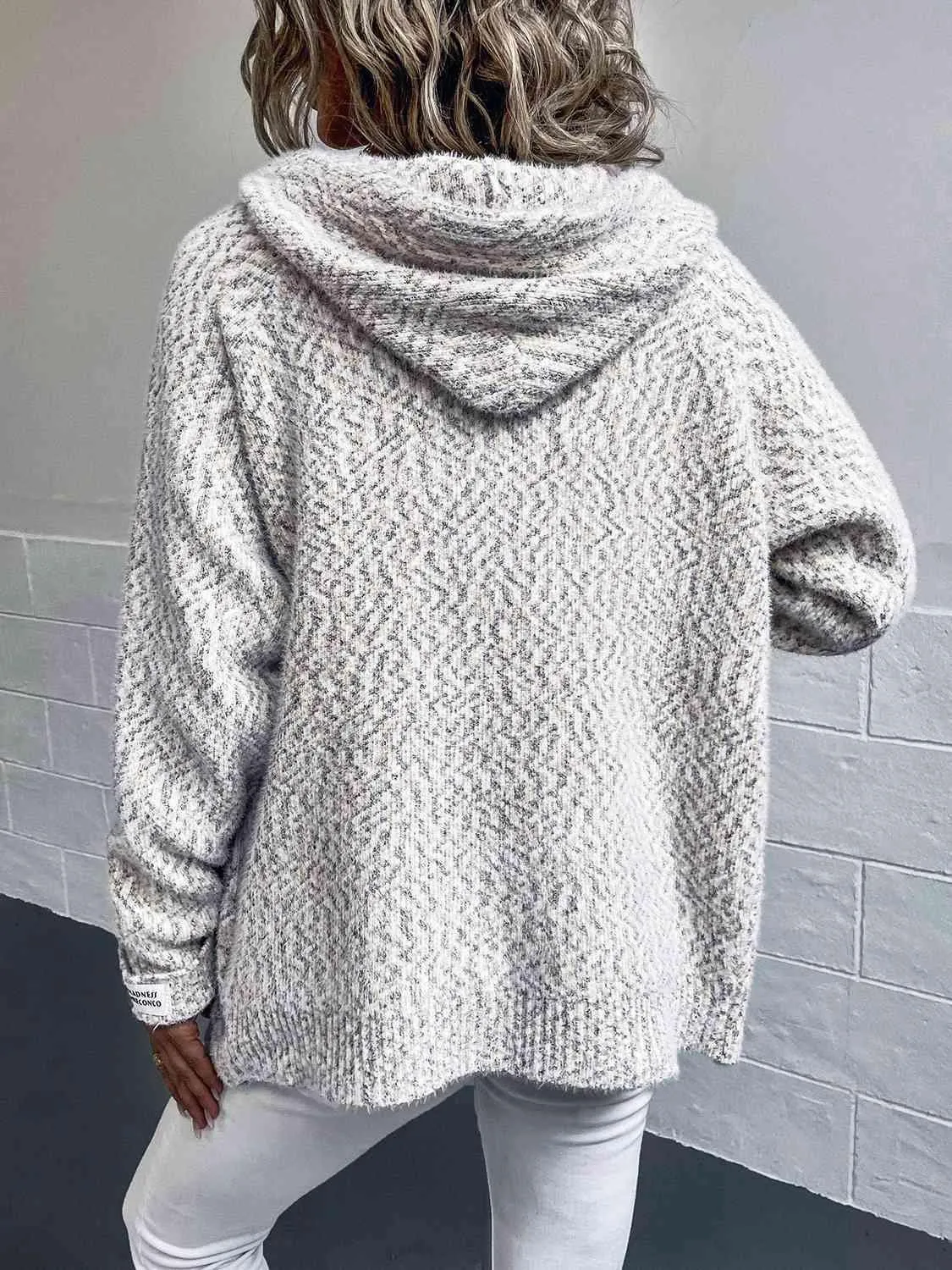 Comfy Urban Wear Hooded Zip Up Sweater