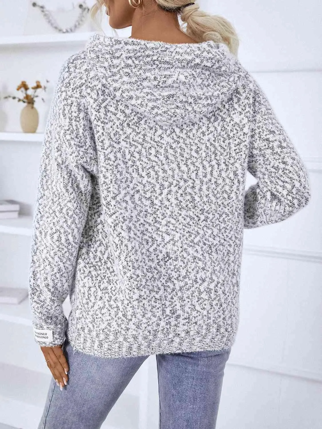 Comfy Urban Wear Hooded Zip Up Sweater