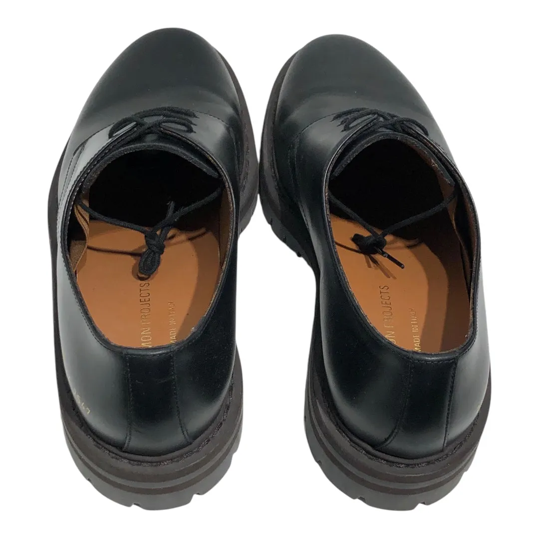 COMMON PROJECTS/Loafers/US 12/Leather/BLK/