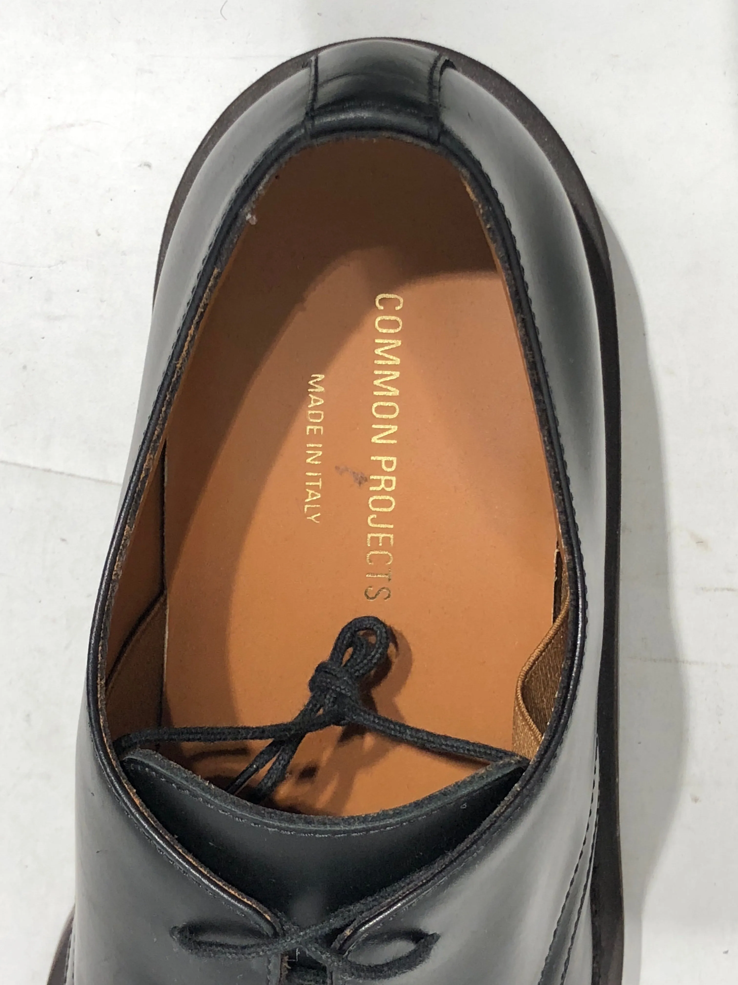 COMMON PROJECTS/Loafers/US 12/Leather/BLK/