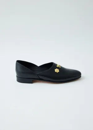 Cow and Flower Appenzeller House Shoes
