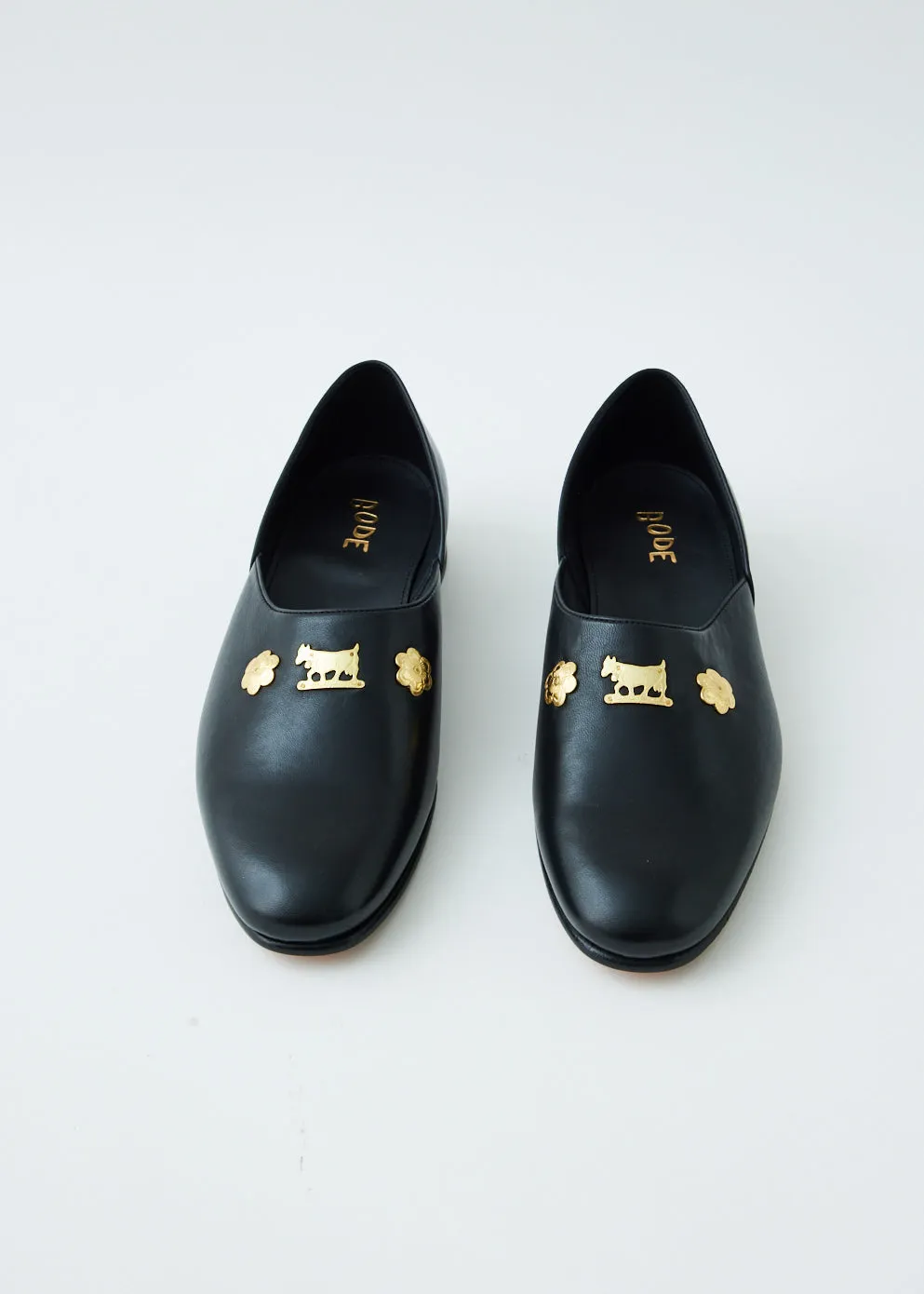 Cow and Flower Appenzeller House Shoes