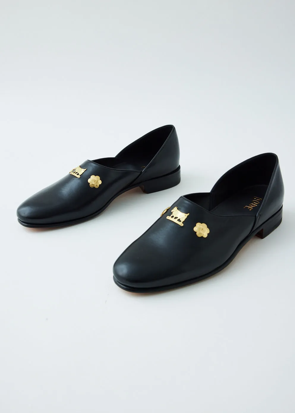 Cow and Flower Appenzeller House Shoes