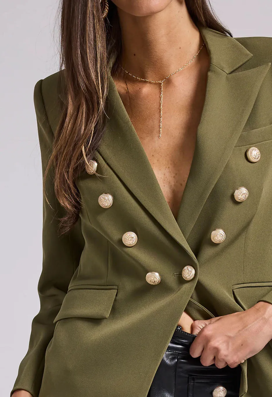 Delilah Crepe Blazer
