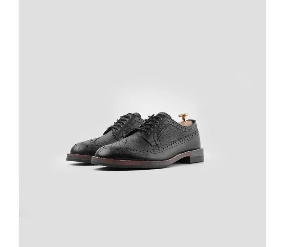 Derby Longwing Black & Scotch Black
