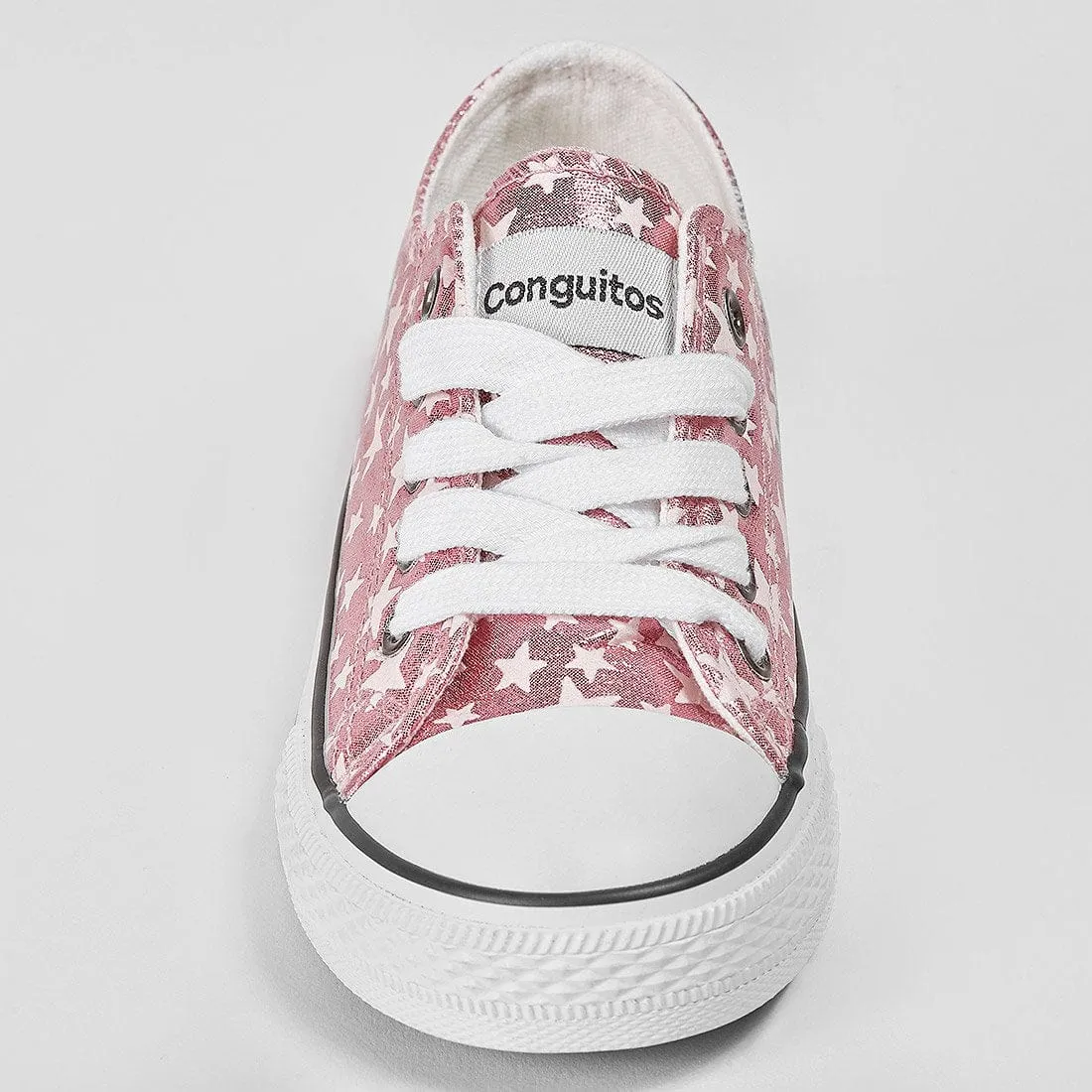 Girl's Pink Star Sneakers