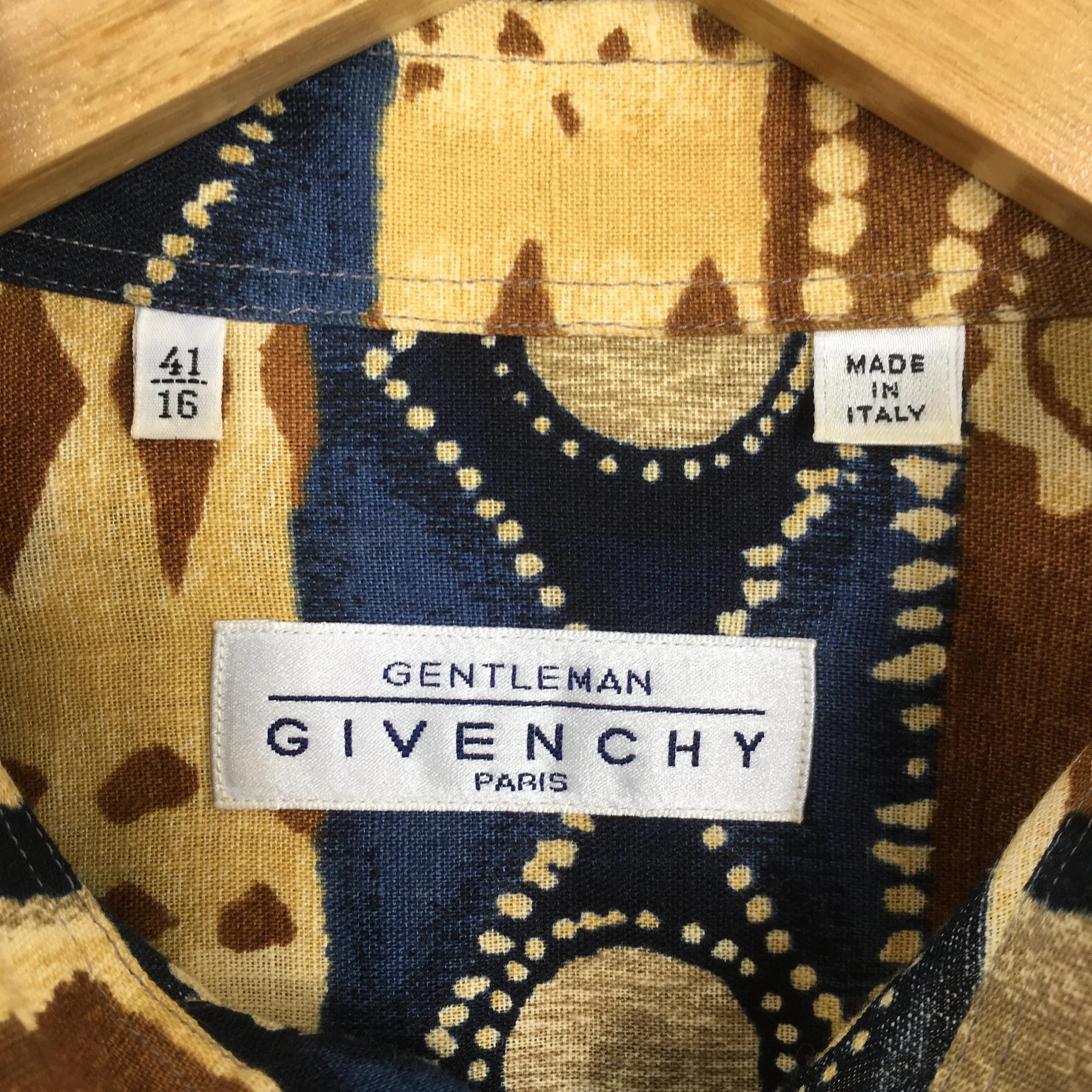 Givenchy Tribal Pattern Shirt XLarge
