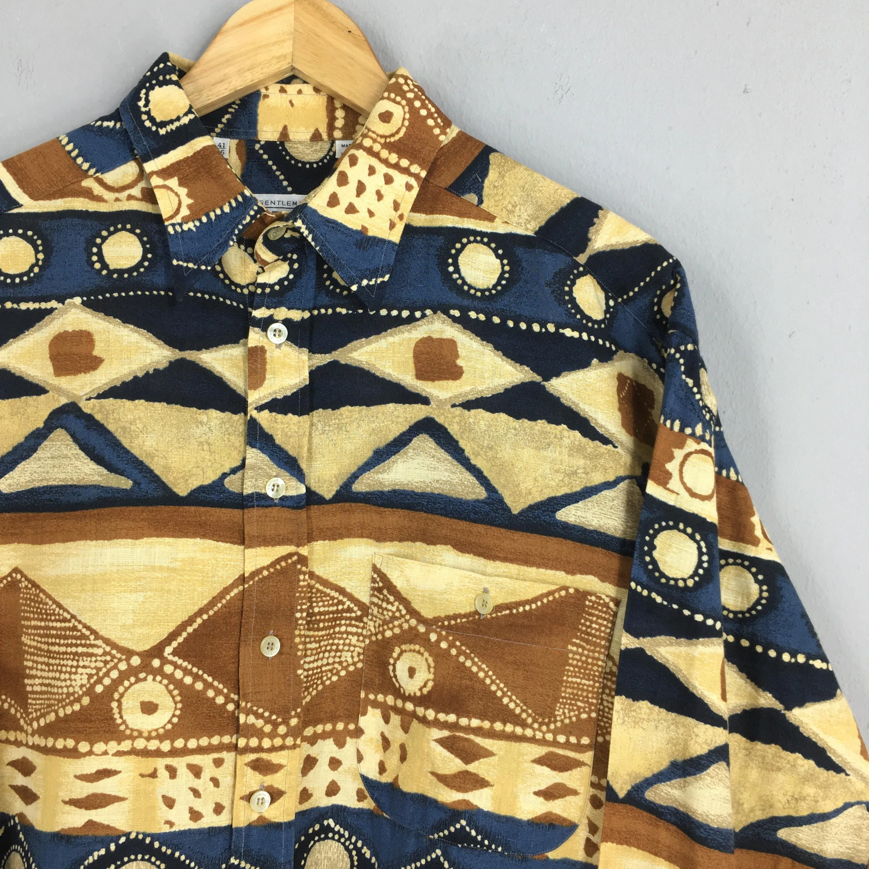 Givenchy Tribal Pattern Shirt XLarge
