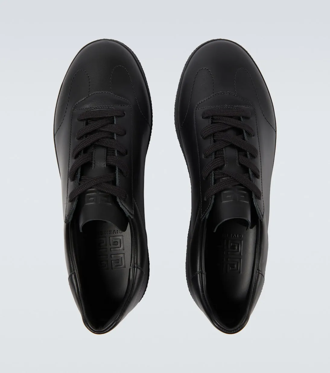 Givenchy urban leather sneakers, black