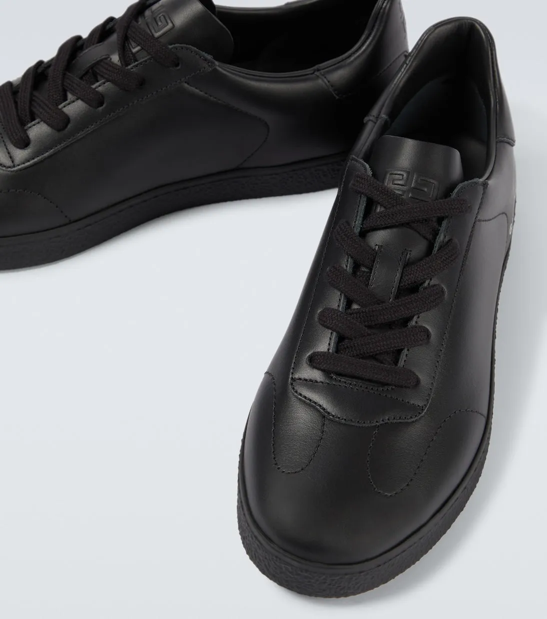 Givenchy urban leather sneakers, black