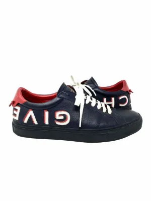 Givenchy Urban Street Men's Navy/Red Logo Shoe Size 42/9 Sneakers