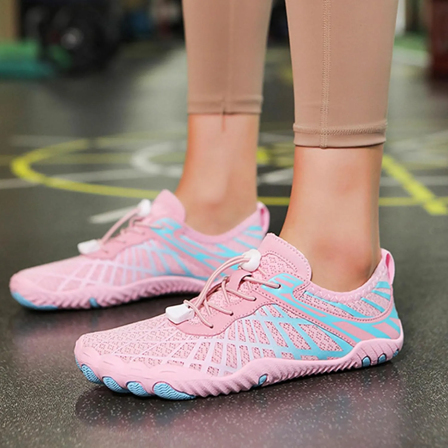 Hiking Footwear Barefoot Shoes Womens Pro-Healthy Non-Slip Water Shoe for Women Men Wide Toe Running Boots Sneakers Unisex Shoes Quick Dry Healthy Non-Slip Baresteps Athletic Men Anti-Slip