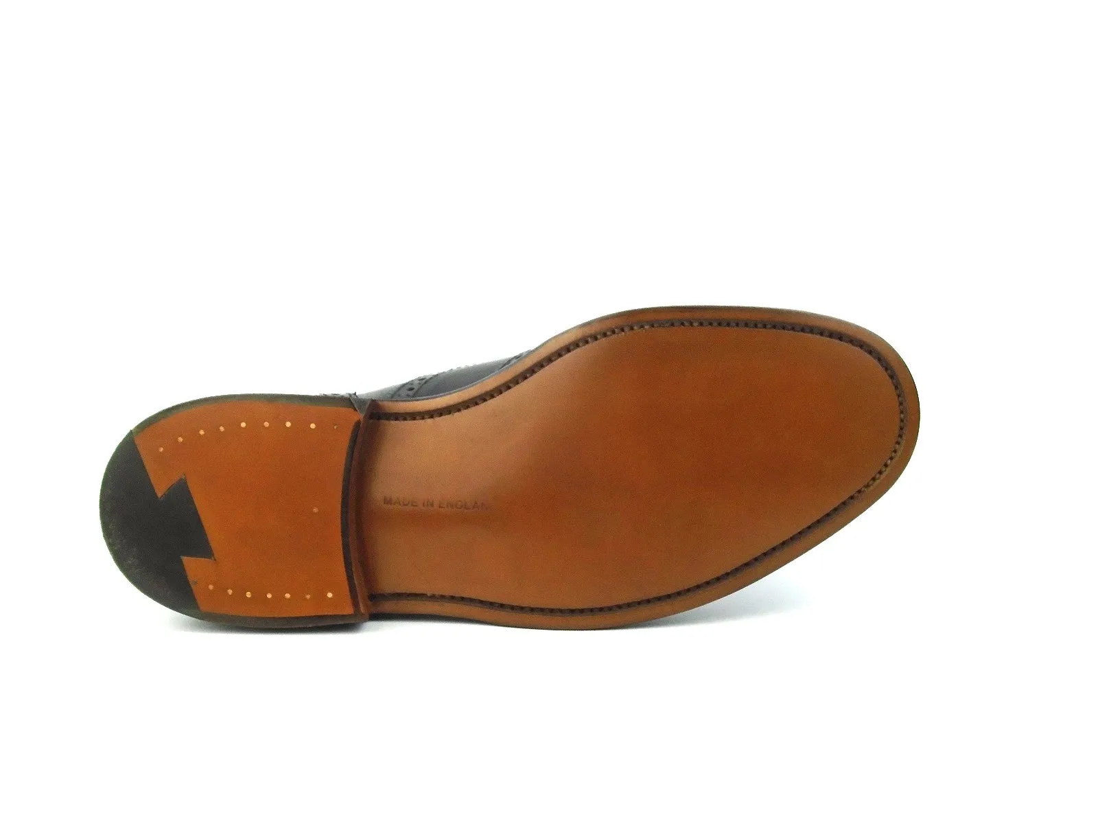 Ladies Full Brogues - Black Olivvia Classic Calf