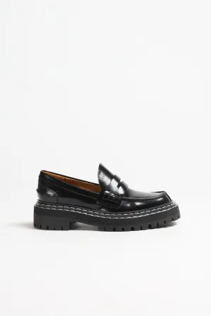 Loafer Brushed Paradise in Schwarz