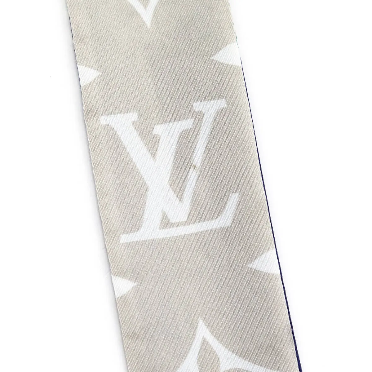Louis Vuitton Blue Monogram Bandeau Scarf