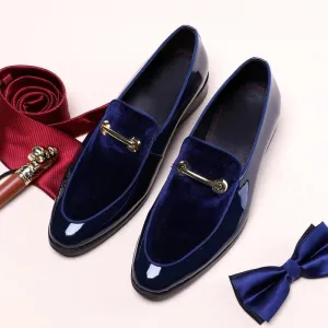 Men's Shadow Patent Leather Luxury Oxfords