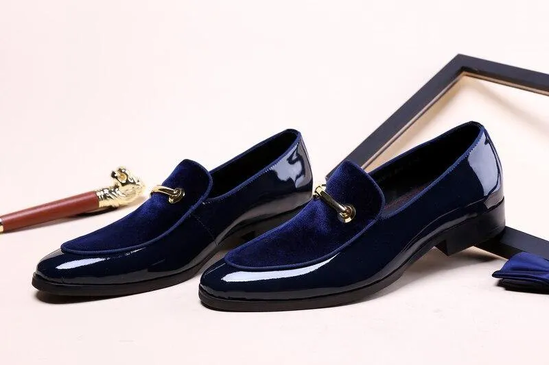 Men's Shadow Patent Leather Luxury Oxfords