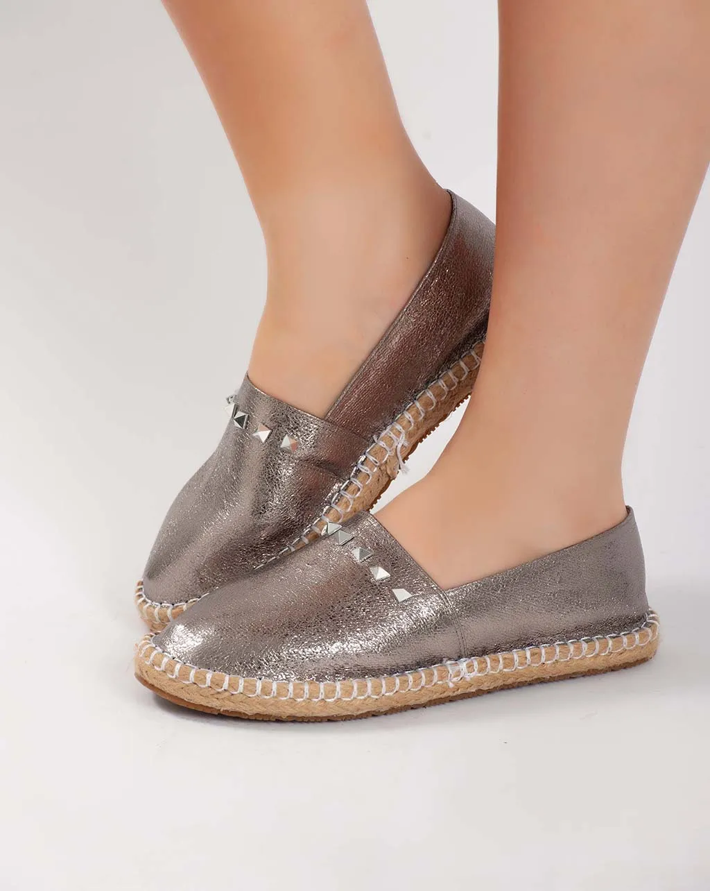 Metallic Flats - Silver