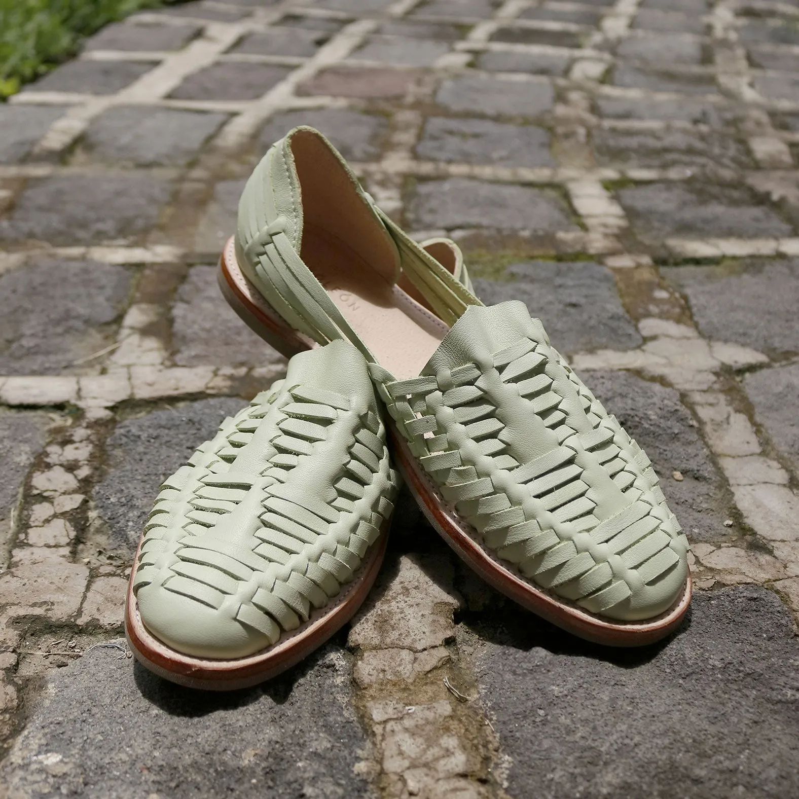 MK24137 -  NEW Huarache Loafers Avocado [Women's Leather Sandals]
