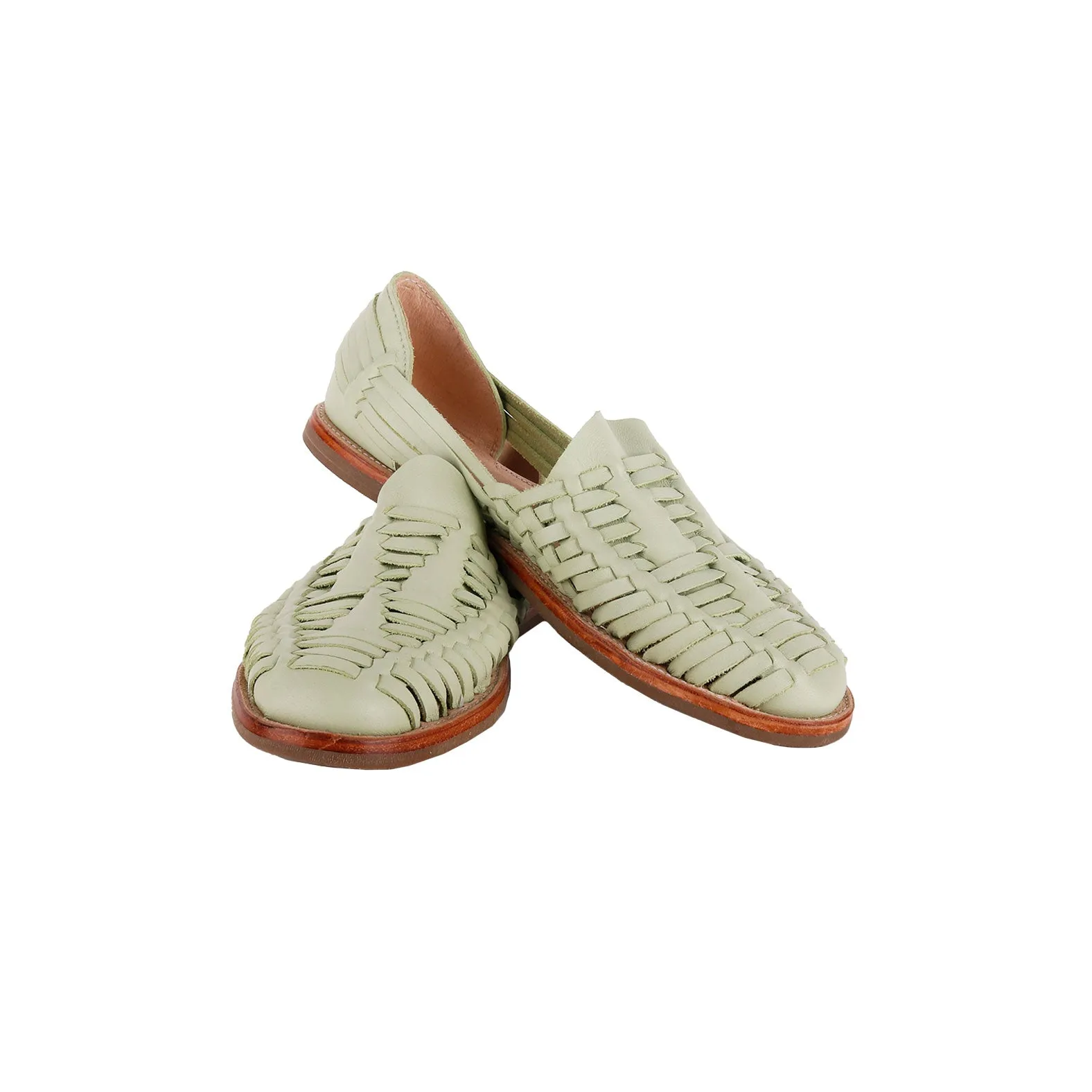 MK24137 -  NEW Huarache Loafers Avocado [Women's Leather Sandals]