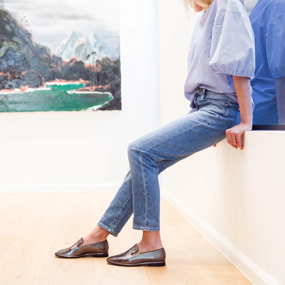Olympia Lambskin Loafers