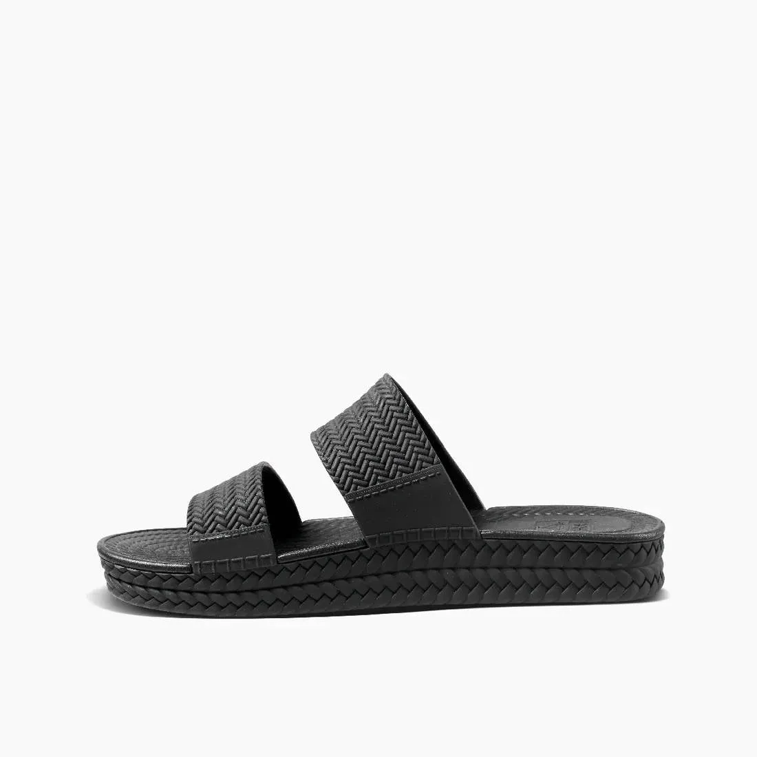 Reef Womens Water Vista Slide Black