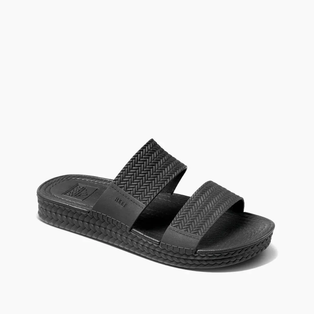 Reef Womens Water Vista Slide Black