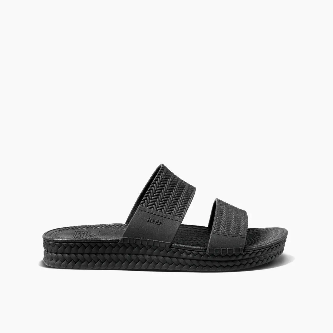 Reef Womens Water Vista Slide Black
