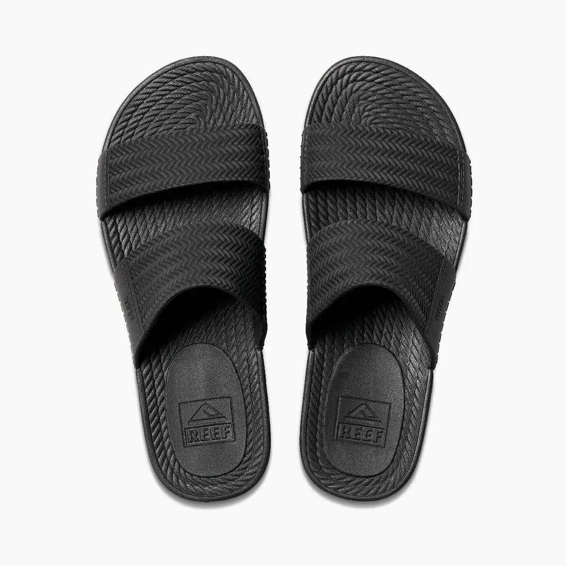 Reef Womens Water Vista Slide Black