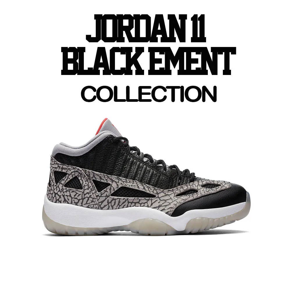 Retro 11 Black Cement Secure the Bag Shirt
