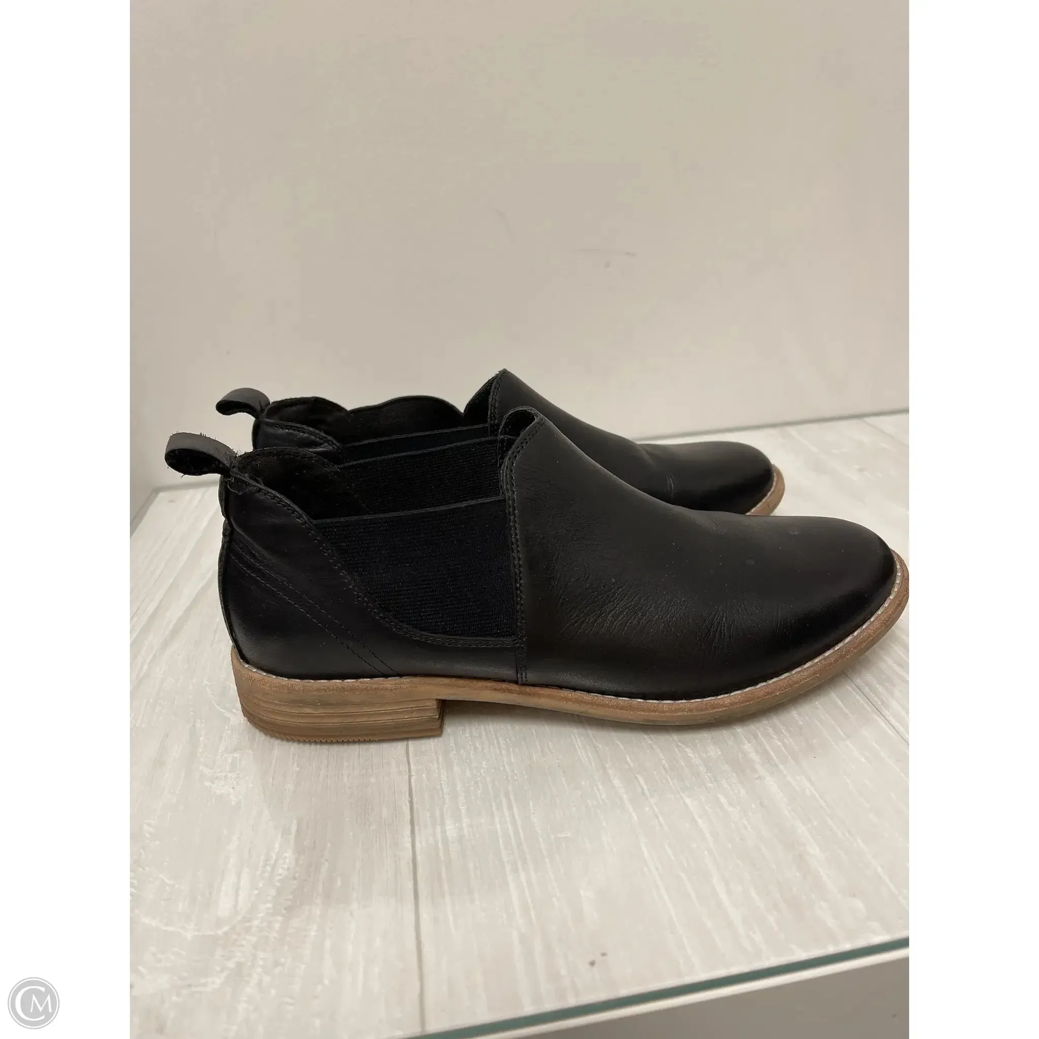 Shoes Flats By Clarks In Black, Size: 9