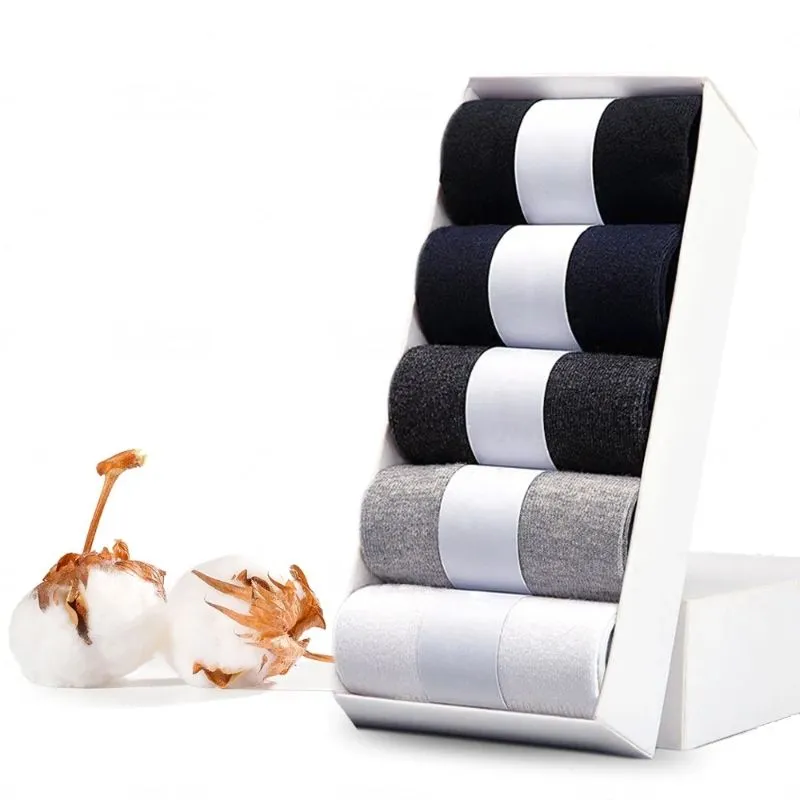 Soft Breathable Men's Cotton Socks