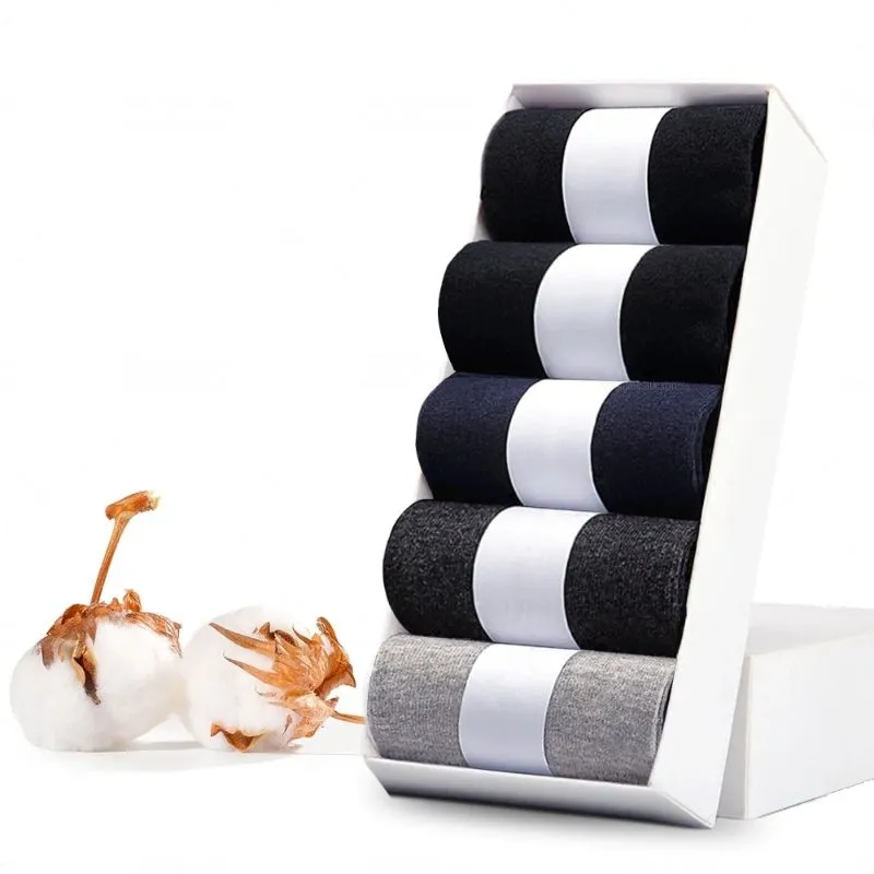 Soft Breathable Men's Cotton Socks
