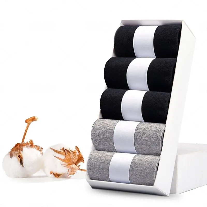 Soft Breathable Men's Cotton Socks