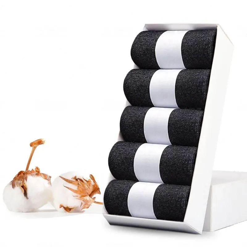 Soft Breathable Men's Cotton Socks