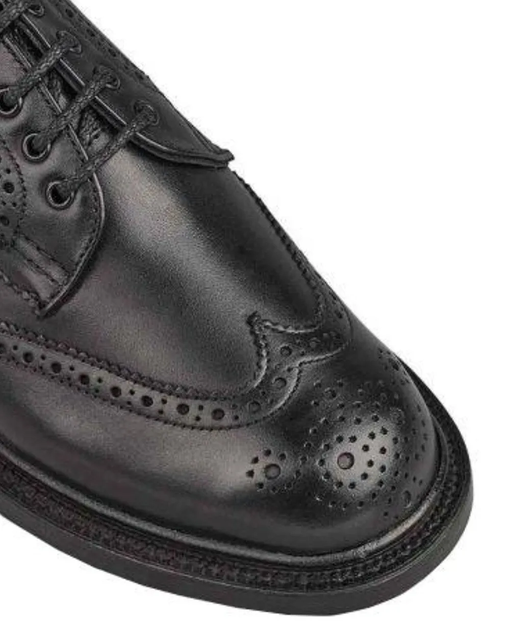 Trickers Anne Leather Sole Brogue Country Shoe
