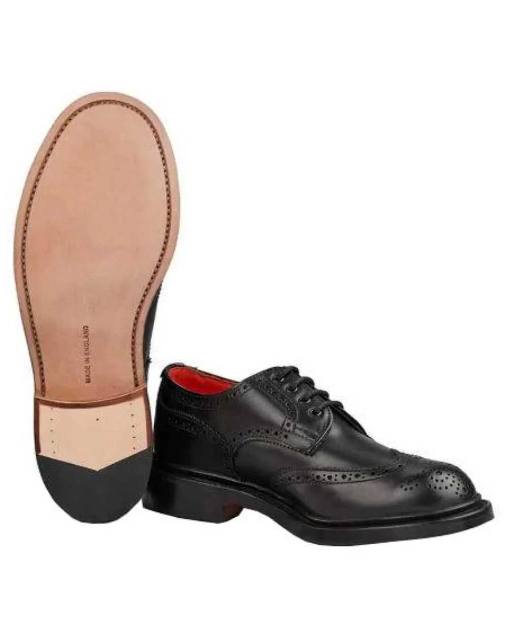 Trickers Anne Leather Sole Brogue Country Shoe