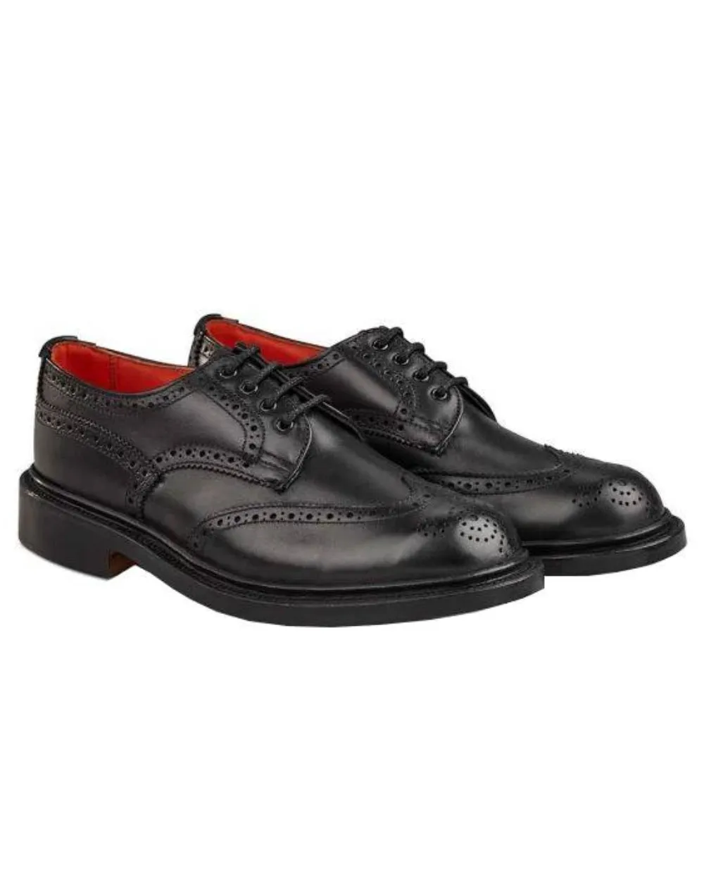 Trickers Anne Leather Sole Brogue Country Shoe